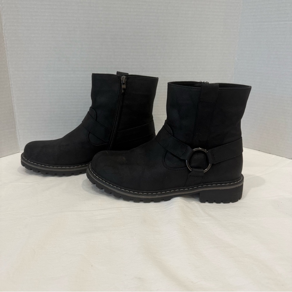 Corky’s Brand*Gothic* Western*Black Booties - Picture 2 of 8